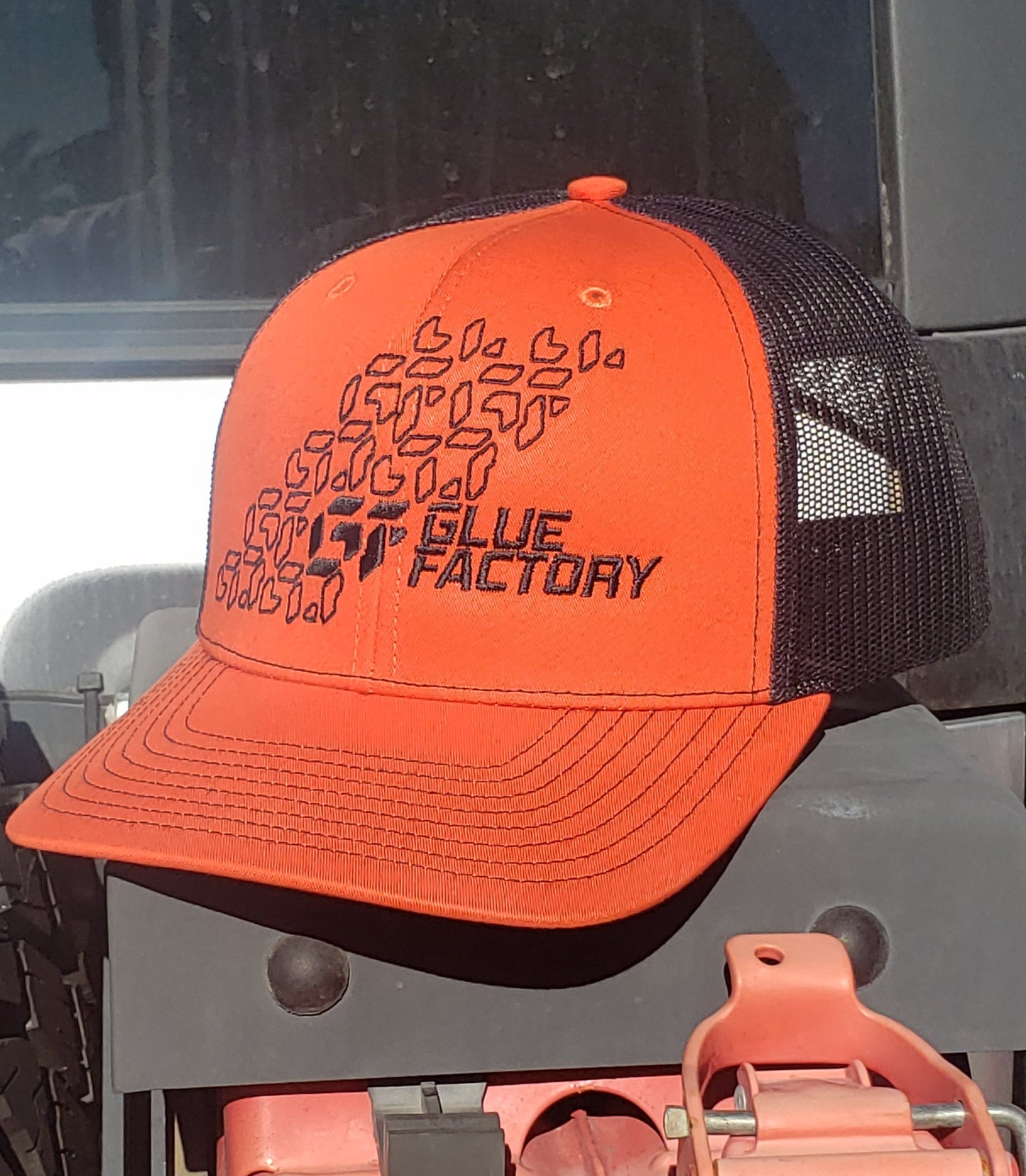 Glue Factory Tread Pattern Adjustable Trucker Hat