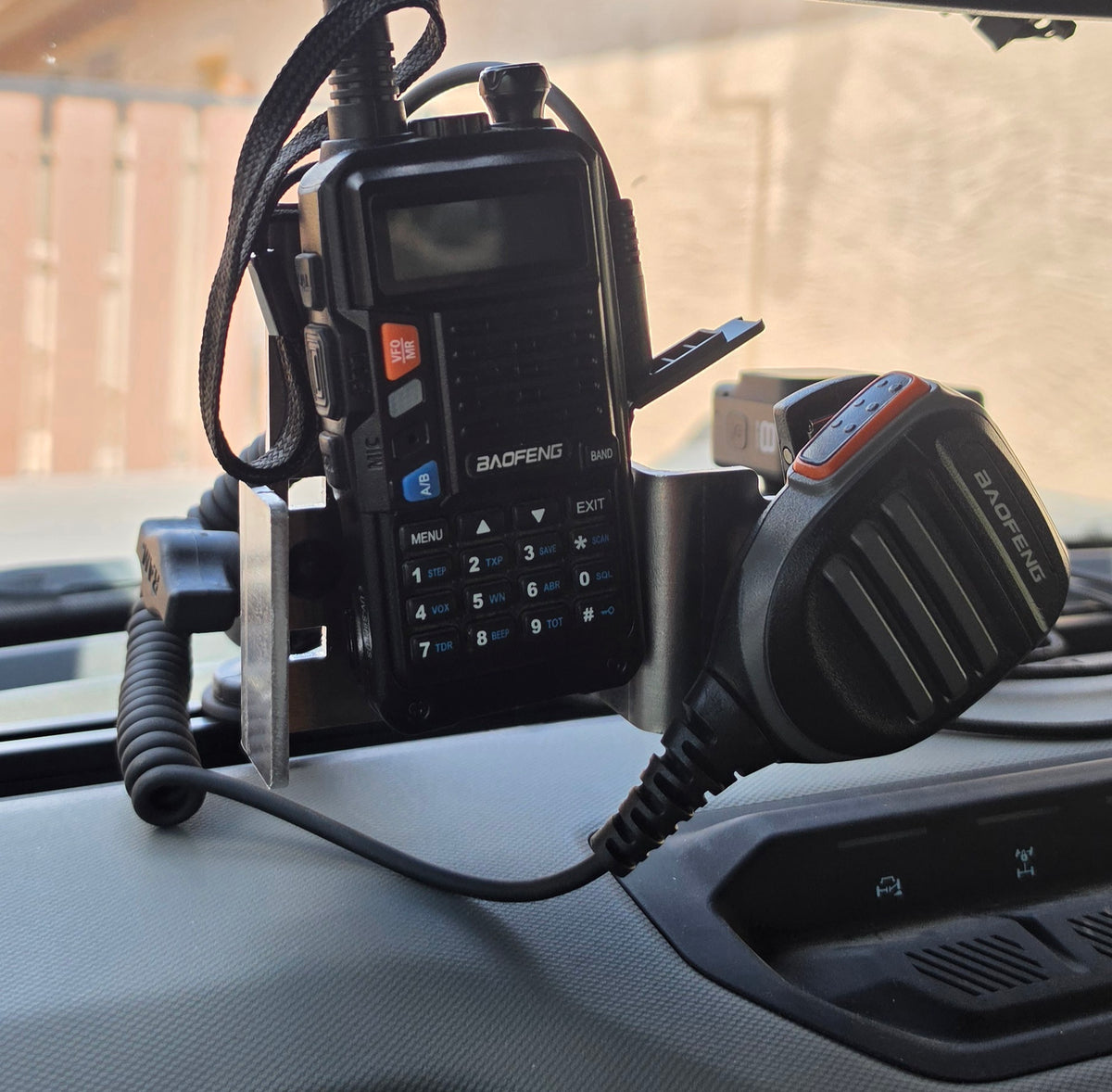 Universal Radio and Mic Bracket