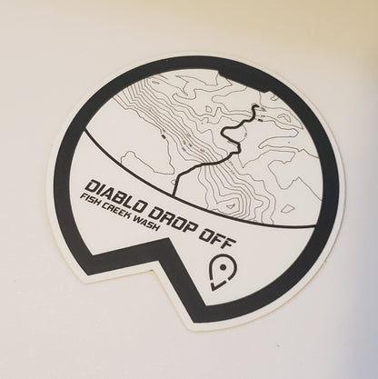 Diablo Drop Off Obstacle Badge